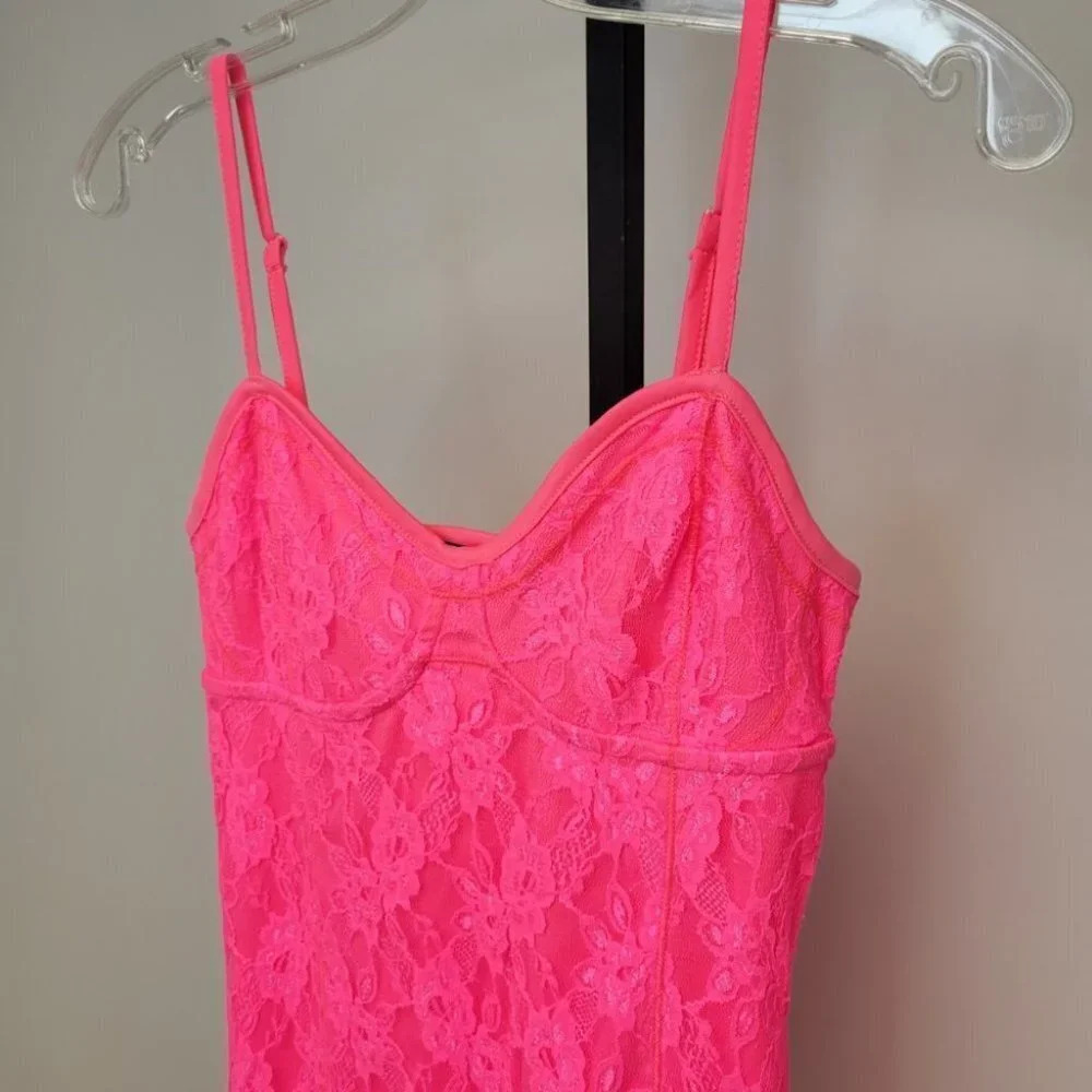 SWS Neon Pink  Dress - Picture 5 of 5